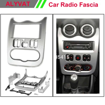 

Car Radio Fascia Frame for RENAULT Logan;Sandero DACIA Logan Duster NP200 Fascia Dash CD Trim Installation Kit