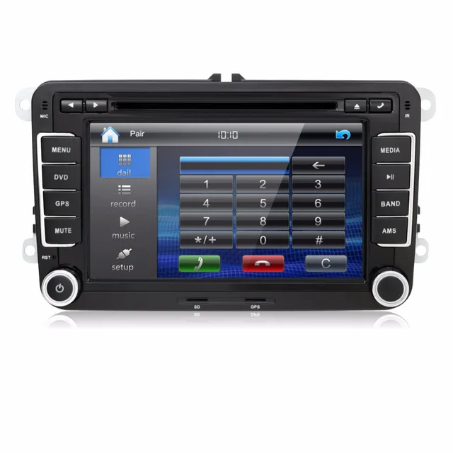 ELUCKY 7 2 Din Wince For VW Car Radio: A Multimedia Player Designed for Excellence