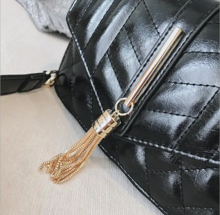 blue Cuoio Messenger Flap Size Del black Donne Tracolla Femminile Sacchetto Reticolo Nappa Size Small brown Size Big Bag Black Size Crossbody Dell'unità wine Diamante 319 Della Size Elaborazione Di Delle FtwzA8xq