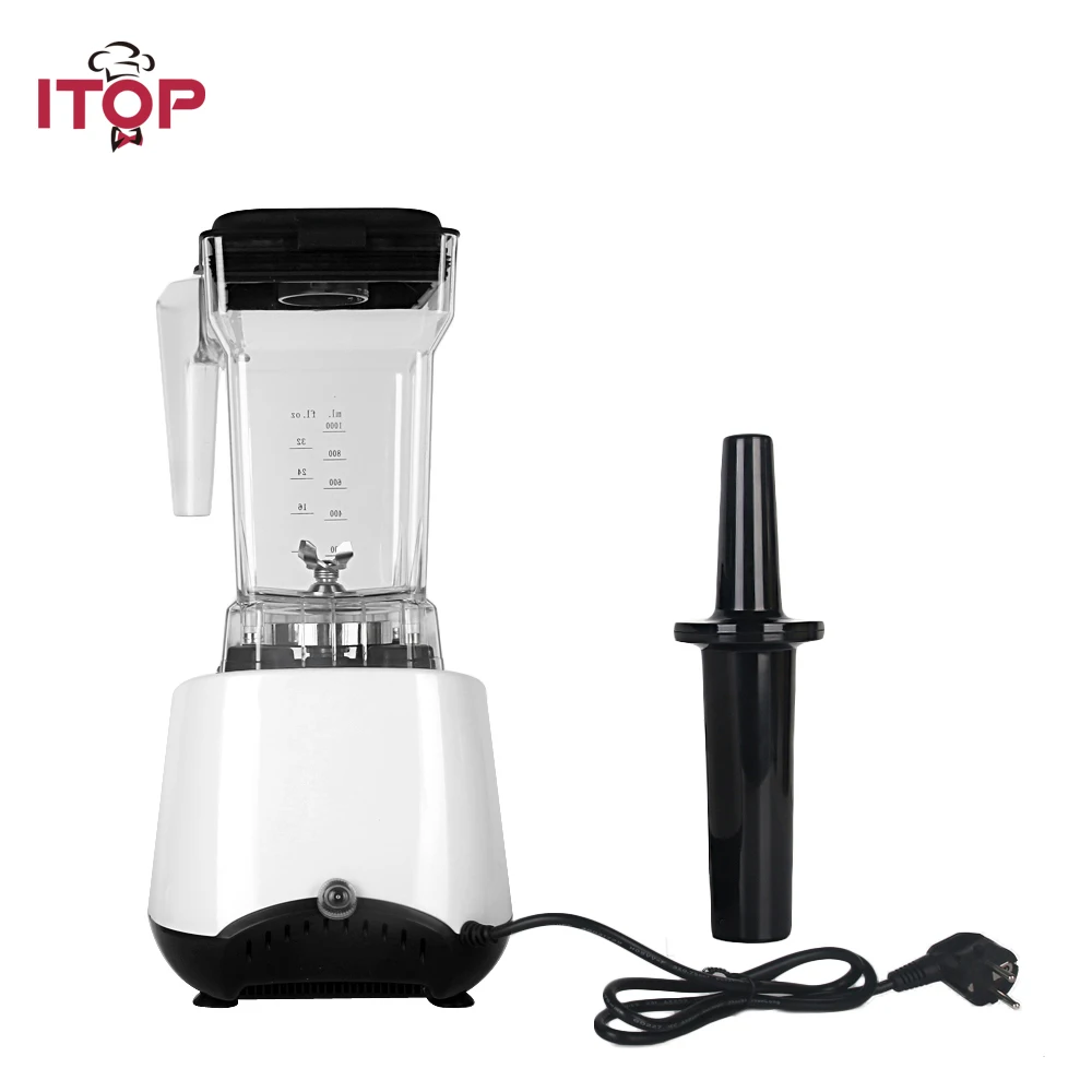 

ITOP 1.5L Blender White Electric Fruit Juicer 5 Speeds Kitchen Tools Tabletop Type 1500W Food Processor