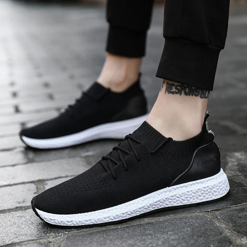 GUDERIAN الربيع الصيف حذاء كاجوال للرجال تنفس الدانتيل متابعة الرجال شقة أحذية رياضية Sapatos Masculino Zapatillas دي هومبر