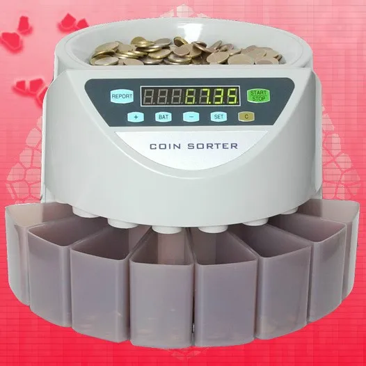 One unit Brazil Electronic coin counter, Brazil coin sorterin Counters
