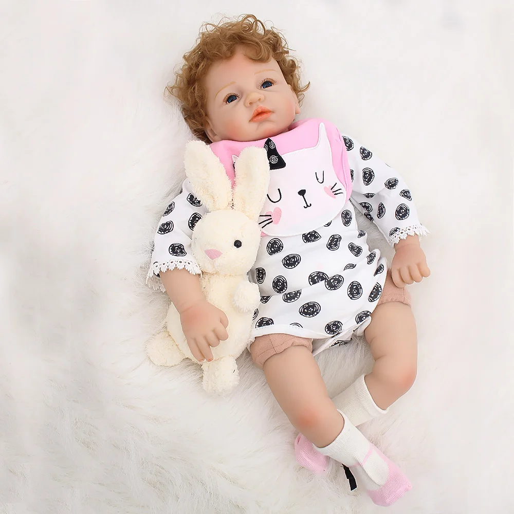 OtardDolls Bebe Reborn Dolls 2" 55 см детская кукла-реборн для малышей Мягкий силиконовый винил reborn baby dolls bonecas для девочек