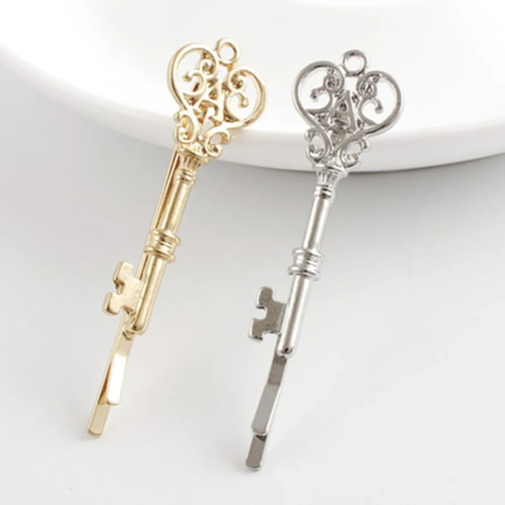 

Mini Retro Women Hair Clip Mini Key Hairpin Hairgrip Ladies Barrette Girls Hair Claw Hair Pin Hair Accessory Alice In Wonderland