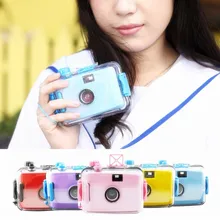

OOTDTY Underwater Waterproof 5 Colors Lomo Camera Mini Cute 35mm Film With Housing Case New