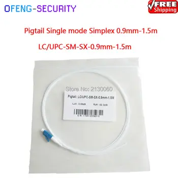 

Fiber Pigtail 1.5m LC/UPC Single mode Simplex 0.9mm 20pcs/bag