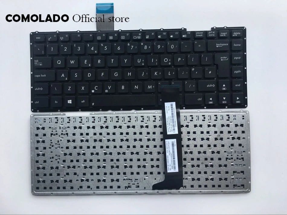 Британская клавиатура для ASUS D450 D450C D450CA D450MA D450MAV без рамки ноутбука британская