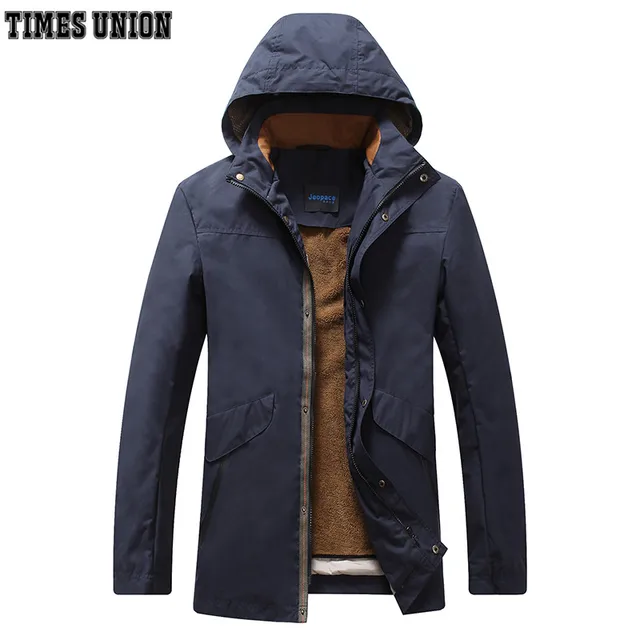 Best price at $105 Cheap Winter Jacket brand Men 2016 New Winter Men's down Jacket Coats Casual Thick Outwear For Men Removable inside European size 7XL