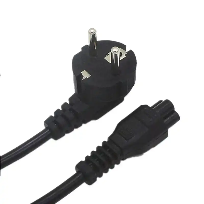 EU European AC Power Cord Euro IEC C5 Power Extension Cable 1.2m 1.5m