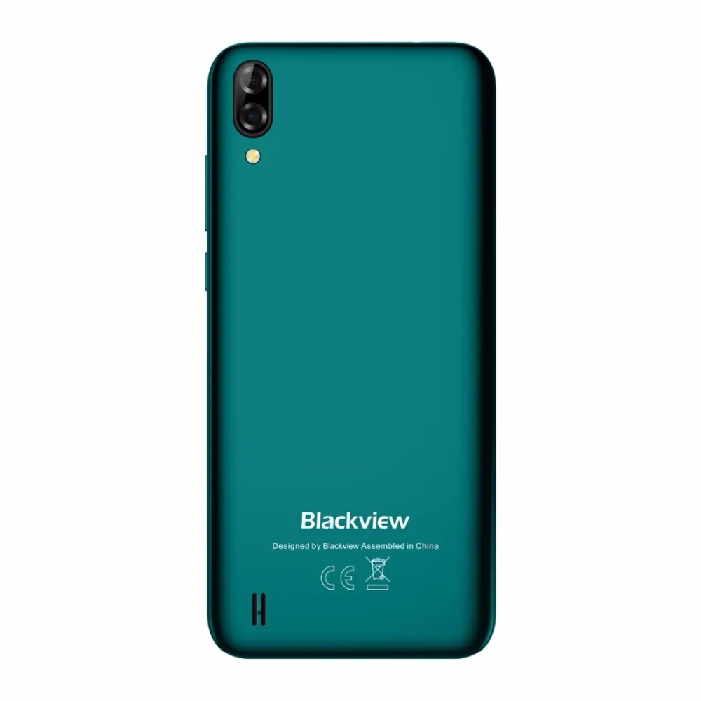 Смартфон Blackview A60, Android GO 8,1, 4080 мАч, аккумулятор, 19:9, 6,1 дюймов, двойная камера, 1 ГБ RAM, 16 ГБ ROM, мобильный телефон, 13 МП+ 5 Мп камера