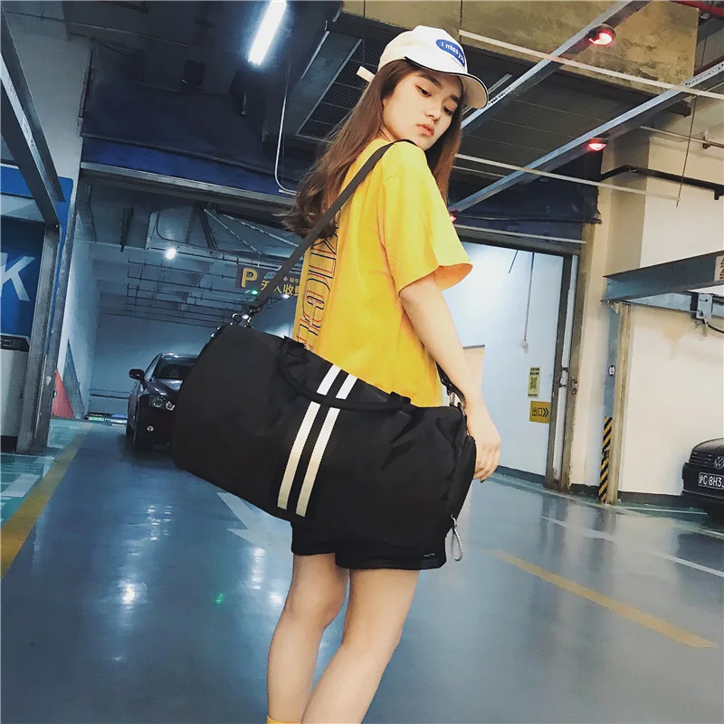 Hot Outdoor Sports Gym Bags for Men Women Nylon Waterproof Training Fitness Travel Handbag Yoga Mat Bag Sac De Sport