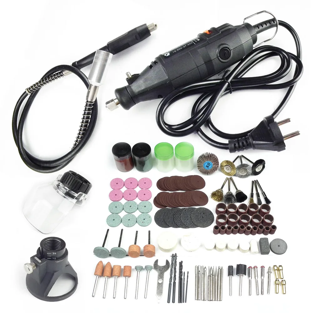 Дремель с гибким валом и принадлежностями 220 В|mini drill|dremel mini drillengraver kit |