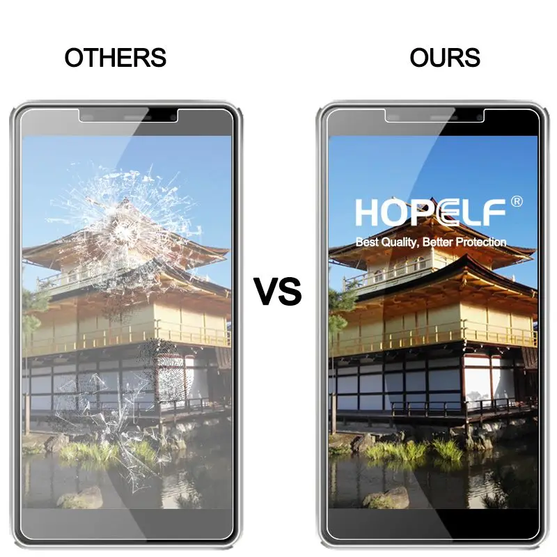 Защитное стекло HOPELF для Leagoo M8 2 шт. закаленное 2.5D 9H мобильный телефон Защитная