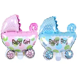 Из 2 предметов Фольга шары для маленьких мальчиков девочек гелием воздушный шар Детские Прогулочные коляски детские игрушки для