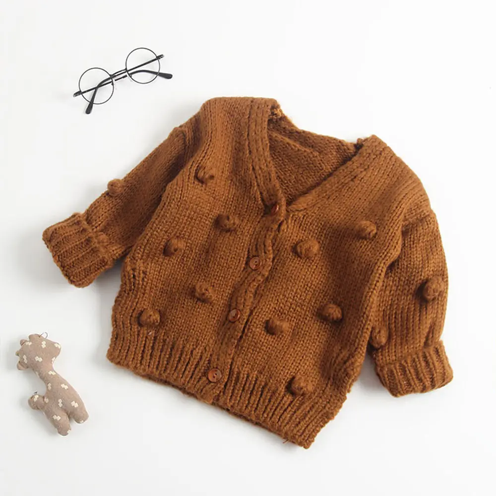 baby girl thick cardigan