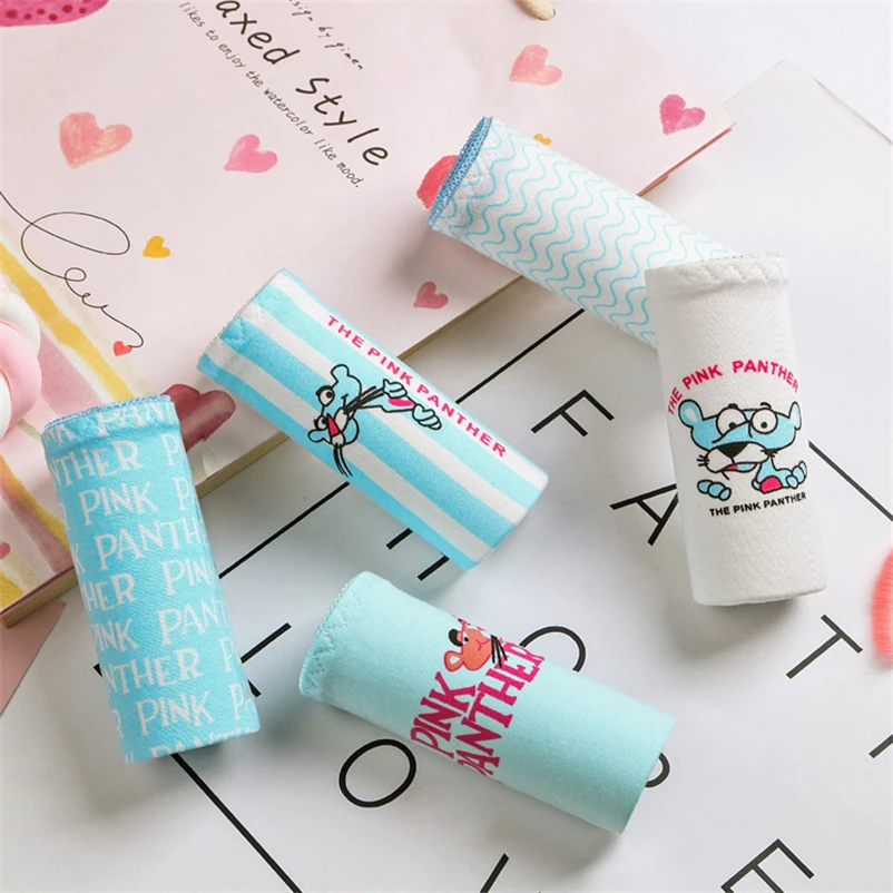 Panties for women cotton girl briefs Pink Panther print cartoon underwear female underpants sexy lingerie ladies panty intimate Panties for women cotton girl briefs Pink Panther print cartoon underwear female underpants sexy lingerie ladies panty intimate