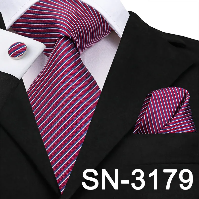 SN-3179 Hi-Tie, роскошные шелковые фиолетовые галстуки с цветочным узором пейсли для мужчин, набор галстуков и носовых платков, модные дизайнерские деловые свадебные мужские галстуки - Цвет: SN-3179