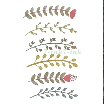 

Waterproof Temporary tattoo sticker cute red flower Leaves tatoo Water Transfer fake flash tatto 10.5*6cm for man women kid