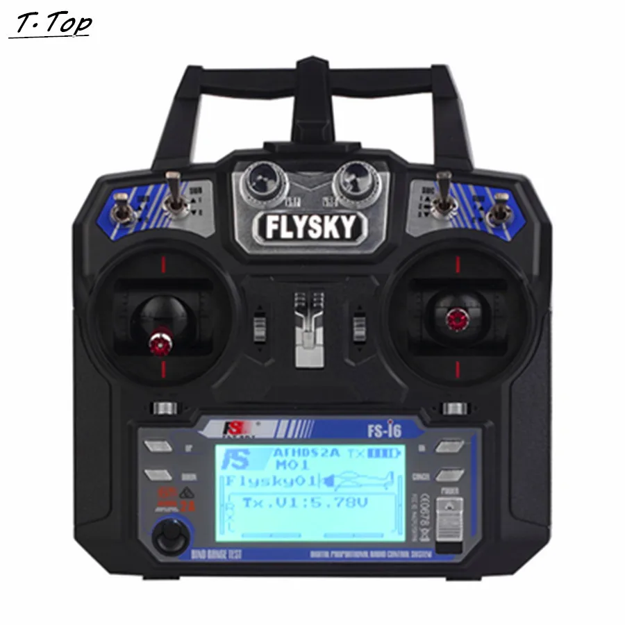 New 2 4GHz 6CH Flysky FS i6 AFHDS RC Transmitter With FS iA6 Receiver for Airplane