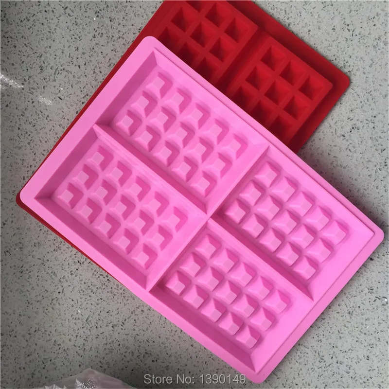 silicone cake mould larger waffles nestle chocolate cookie mold 