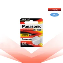 PANASONIC 1 шт. cr2032 DL2032 ECR2032 5004LC KCR2032 BR2032 3 В литиевая батарейка для часов, игрушечных автомобилей