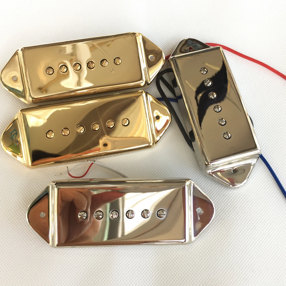 1 Set Epi Pickups Jazz Guitar Metal pickups Custom P90 Pickups Electric Guitar Humbucker Pickups Chrome Gold silver