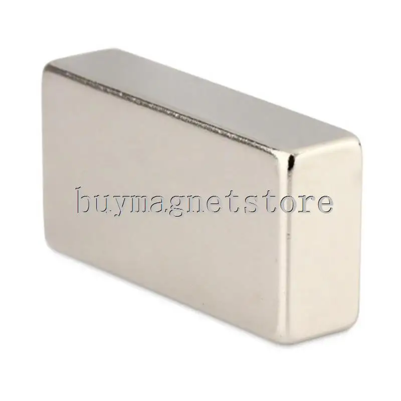 

5pcs N35 Super Strong Block Cuboid Neodymium Magnets 40 x 20 x10 mm Rare Earth ndfeb Neodymium magnets