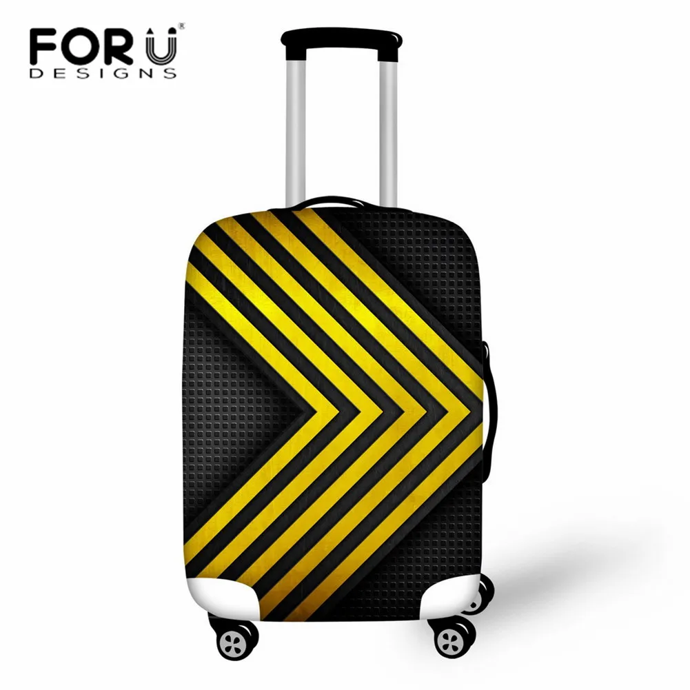 FORUDESIGNS, чехол для чемодана для путешествий, эластичный Чехол для багажа, пылезащитный чехол для багажа, модные аксессуары для путешествий - Цвет: D0625