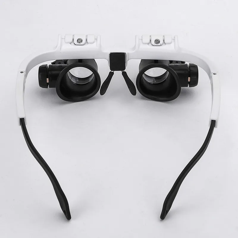 XinXiang Magnifier 8X 15X 23X Magnifying Jewelry Watch Repair Magnifier Glass With LED Lights Loupe Illuminated Wearing Magnifer (1)