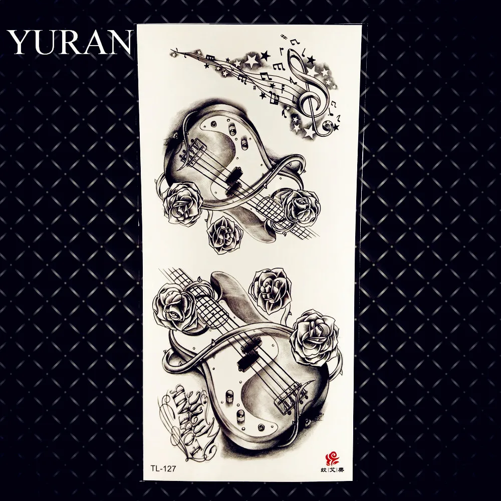 Music Tattoo Designs On Paper