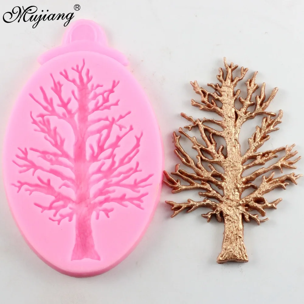 

Tree Shaped Silicone Mold Chocolate Candy Molds Christmas Tree Cake Border Fondant Cake Decorating Tools Cupcake Baking Mould