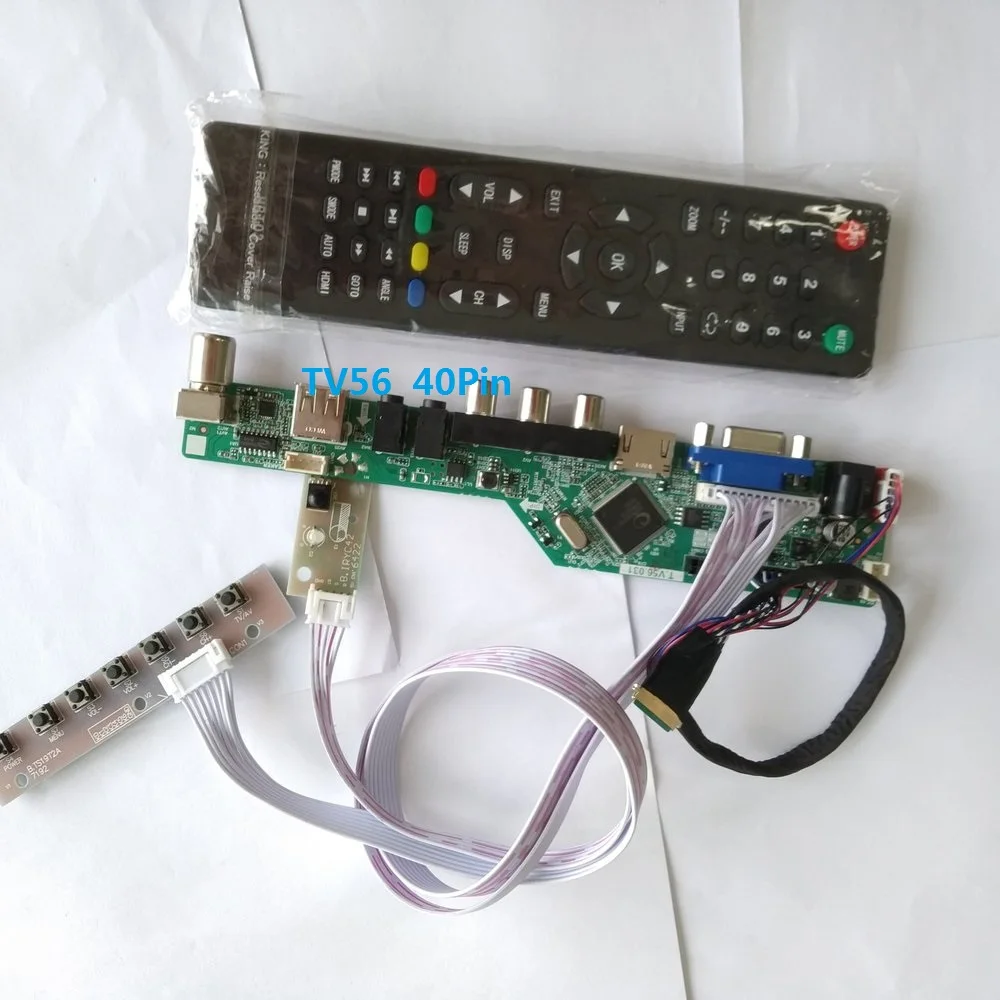  kit for B173RW01 V3 Controller board driver LCD LED Screen panel HDMI USB 1600X900 17.3