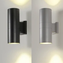 Европейский Открытый Бра Открытый Водонепроницаемый патио лампы вверх-вниз свет открытый настенный светильник балкон лестница наружная стена света Уличные потолочные светильники уличные парковые фонари