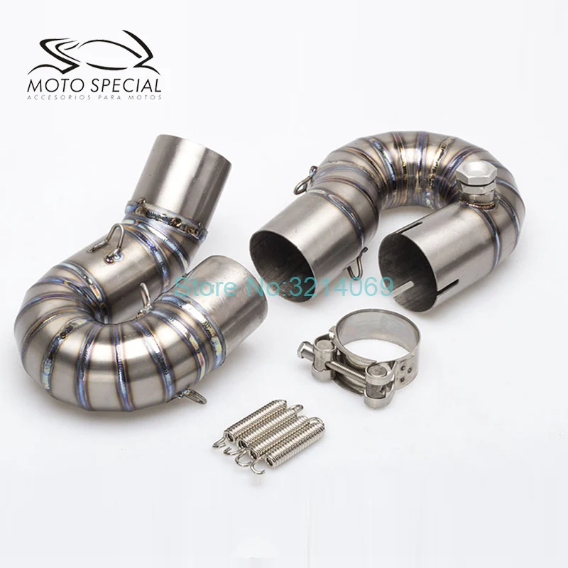 Buy Motorcycle Muffler Exhaust Link Pipe Motorbike