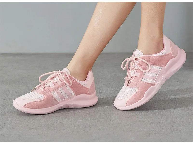 Summer Autumn Breathable Casual Shoes Woman Sneakers Fashion Light Women Flats Platform Shoes Korean Style Lady Chaussures Femme (7)