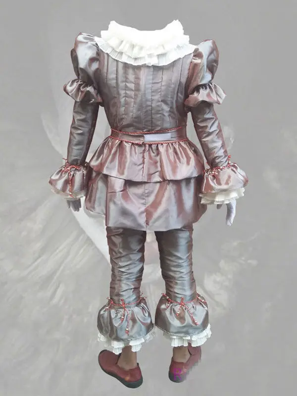 3pcs-Clown-Stephen-King-s-It-Cosplay-Costume-Pennywise-Costume-Adult-Men-Women-Costume-Fancy-Halloween(5)