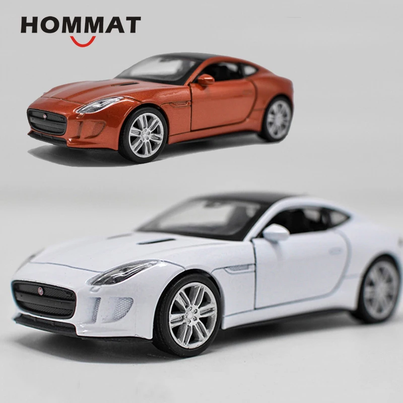 HOMMAT Simulation 136 Jaguar F Type Coupe Vehicle Alloy Diecast Toy