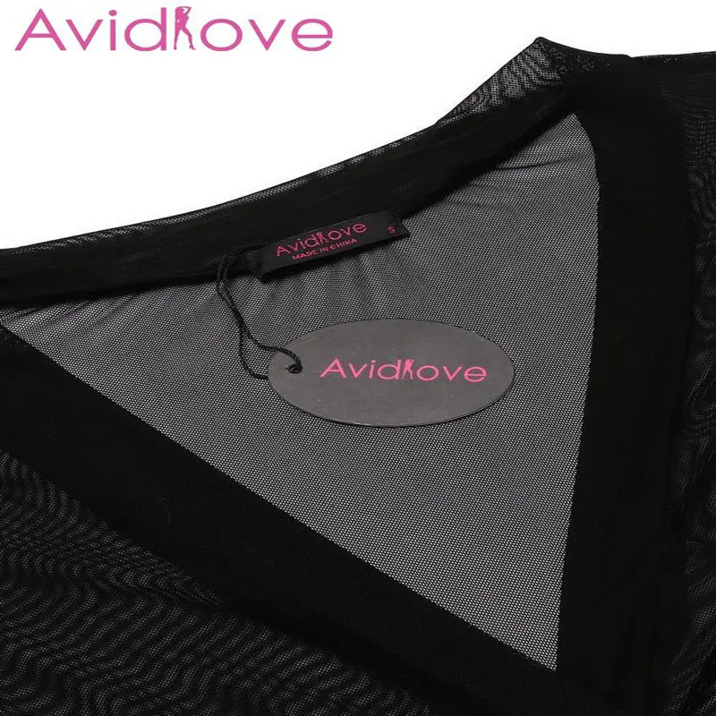 Женское сексуальное нижнее белье Avidlove эротическое больших размеров прозрачное
