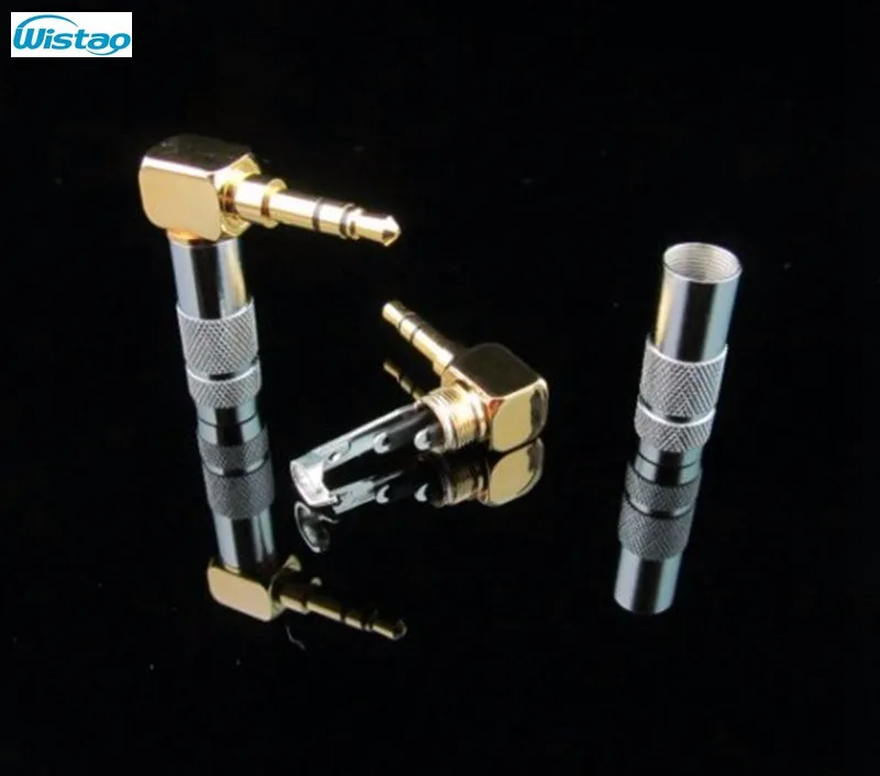 3.5mm Right-angle Headphone Plug Pure Copper Oyaide Taiwan