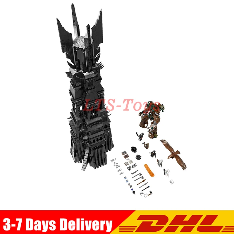 DHL Fit Legoed 10237 LEPIN 16010 2430Pcs Lord of the Rings The Tower of Orthanc Model Building Kits Set Blocks Bricks Toys Gift DHL Fit Legoed 10237 LEPIN 16010 2430Pcs Lord of the Rings The Tower of Orthanc Model Building Kits Set Blocks Bricks Toys Gift