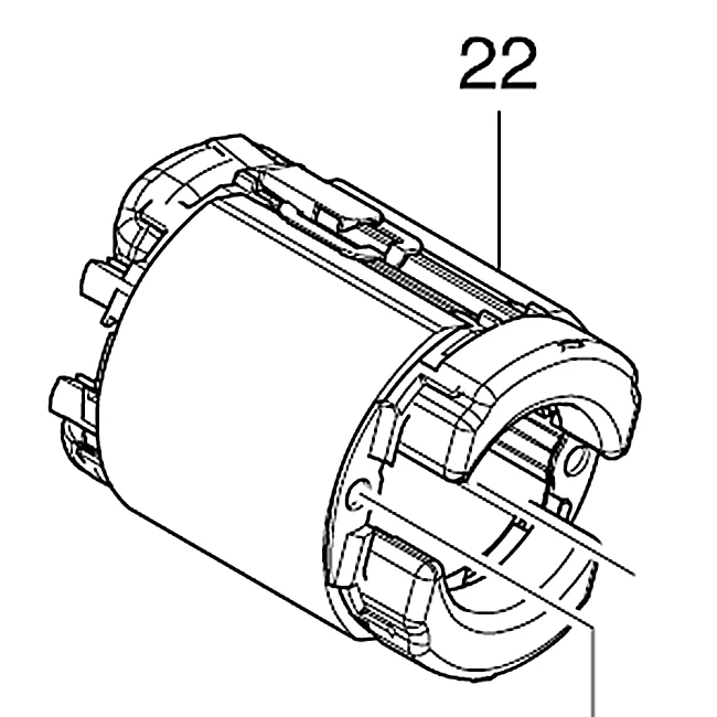 AC220V-230V 599065-2 Stator поле заменить для Makita M1902B