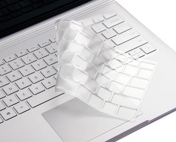 XSKN клавиатура кожи для microsoft Surface Book Surface 3 Pro 3 Pro 4 Тип крышка ультратонкий прозрачный ТПУ Водонепроницаемая прозрачная пленка