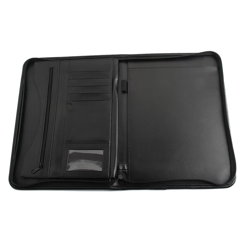 A4 Zipped Multifunction Business Folder