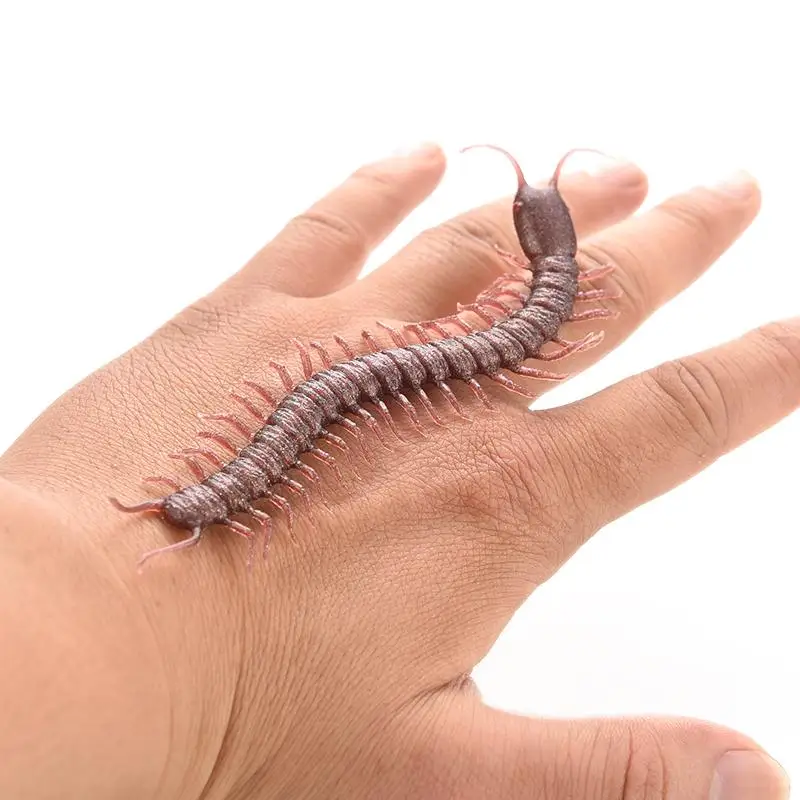 

Fashion Halloween Haunted House Funny Spoof Toy Simulation Centipede For Party Fun Toys
