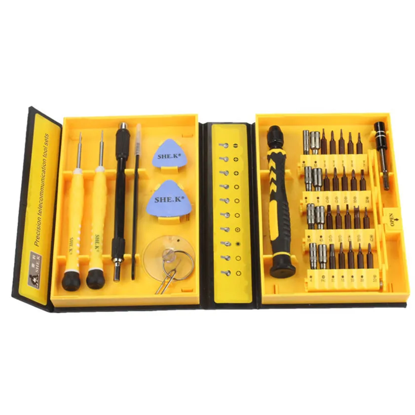 

High Quality    38 in 1 Repair Tools Screwdriver Set For Smart Phone iPhone4 5s 6 Accessory