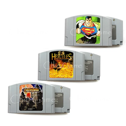 

Castlevania Hercules Super Man English Language for 64 bit USA Version Game Cartridge Console