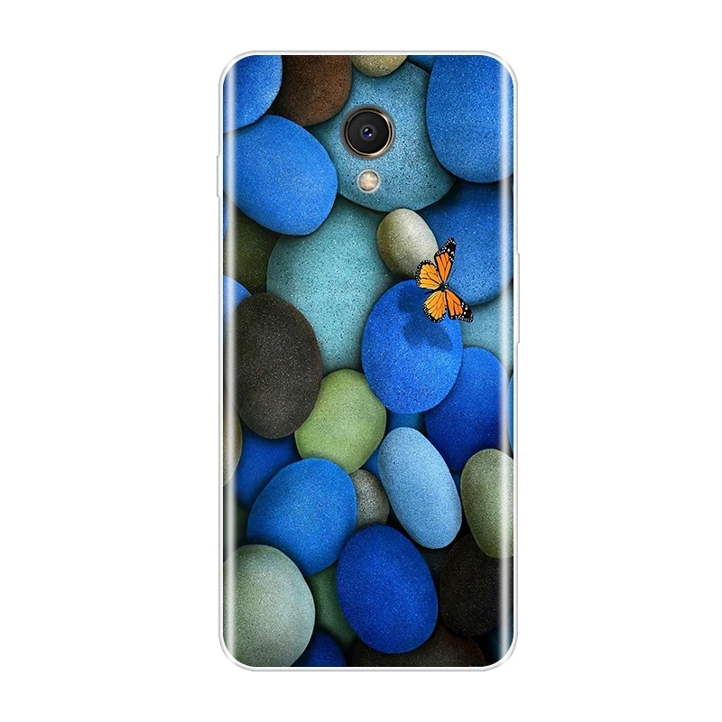 Phone Case For Meizu M6 M6S M5C M5 M5S M3S M3 M2 Soft Silicone TPU Cute Cat Painted Back Cover For Meizu M6 M5 M3 M2 Note Case meizu phone case with stones lock Cases For Meizu