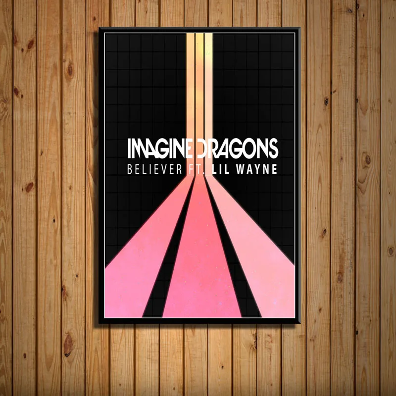 Wall Art Imagine Dragons Music Album History Cover Poster Picture Posters And Prints Canvas Painting For Room Home Decoration Painting Calligraphy Aliexpress