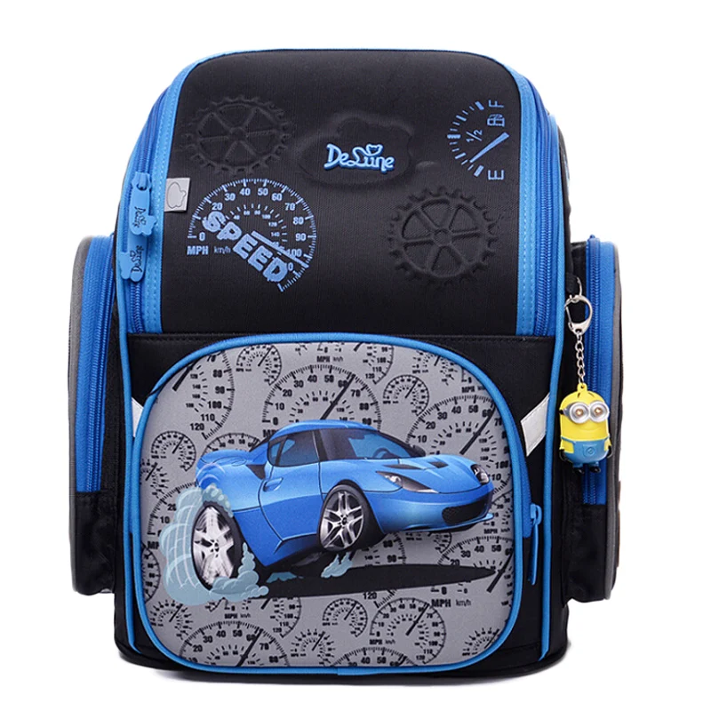 

Delune 2019 3D Cartoon Owl Pattern Backpack for Girls Boys Students School Bag Children's Orthopedic Backpacks mochila infantil