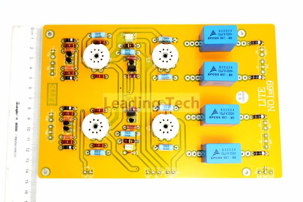 LITE LS69 полный сбалансированный преусилитель ECC88 * 4 w/6DJ8 Tubes усилитель высокое